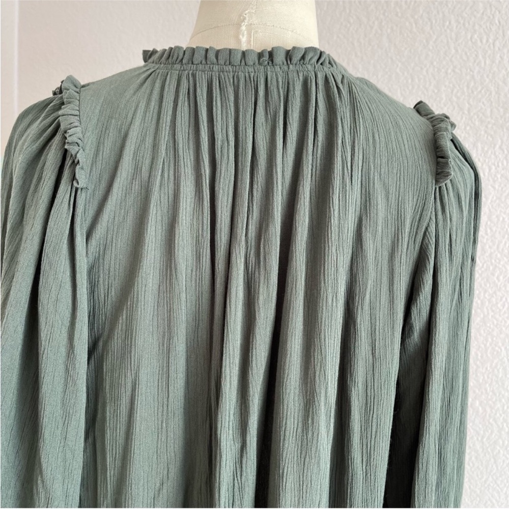 Free People Jeanette lace Victorian Ruffled tunic - Picture 6 of 7